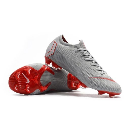 Nike Mercurial Vapor 12 Elite FG - Grijs Rood_5.jpg